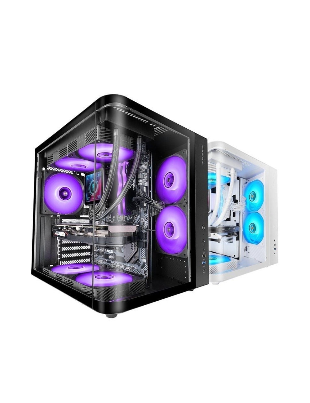 Caja Gaming Semitorre Mars Gaming MC-CURV
