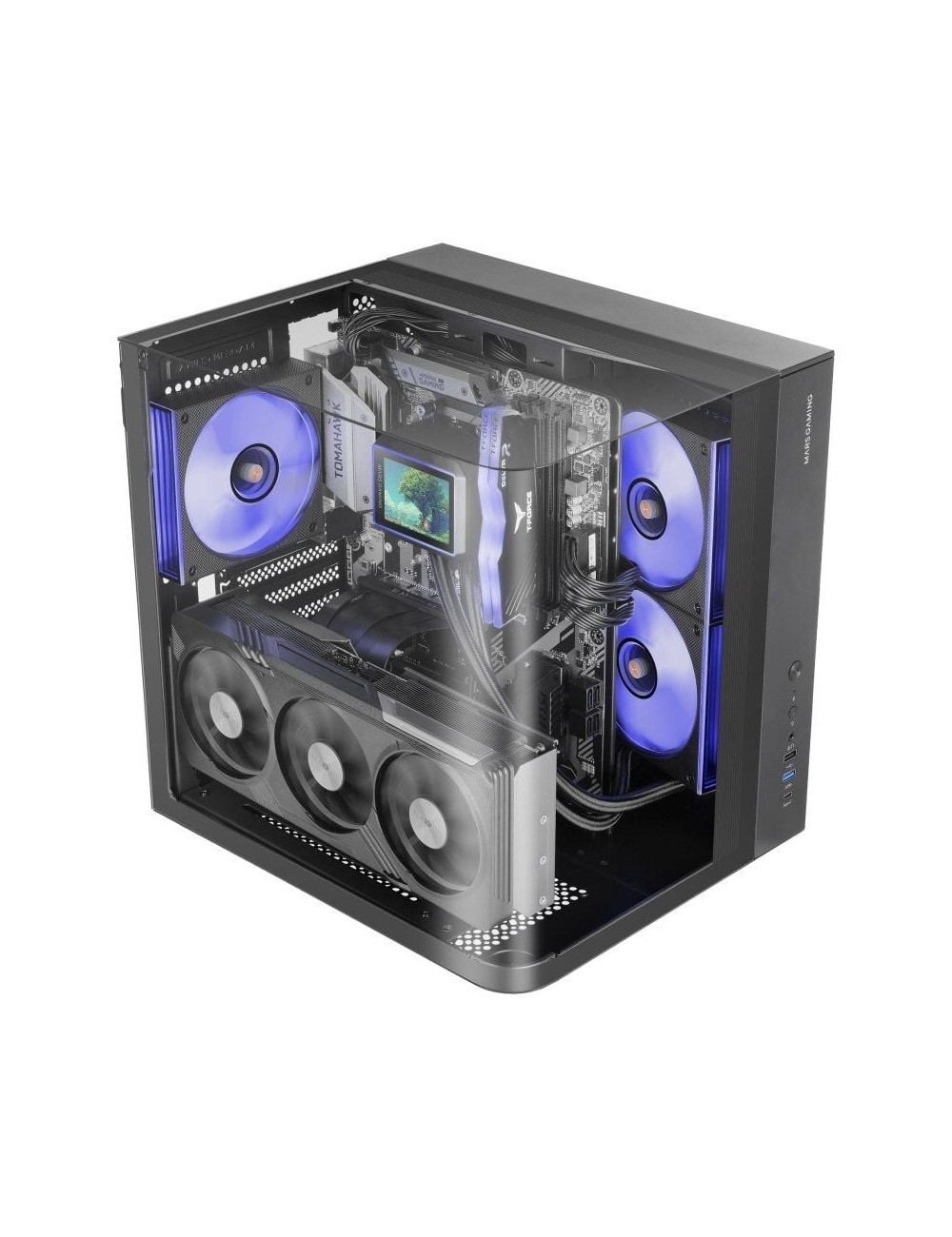 Caja Gaming Semitorre Mars Gaming MC-INFINIOLITE