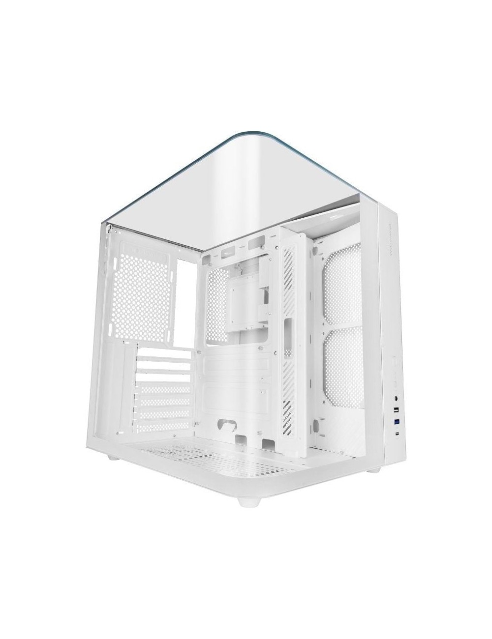 Caja Gaming Semitorre Mars Gaming MC-INFINIOLITE/ Blanca