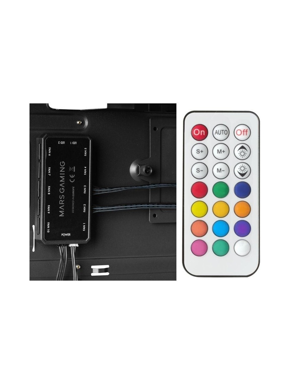 Caja Gaming Torre Mars Gaming MC-KX