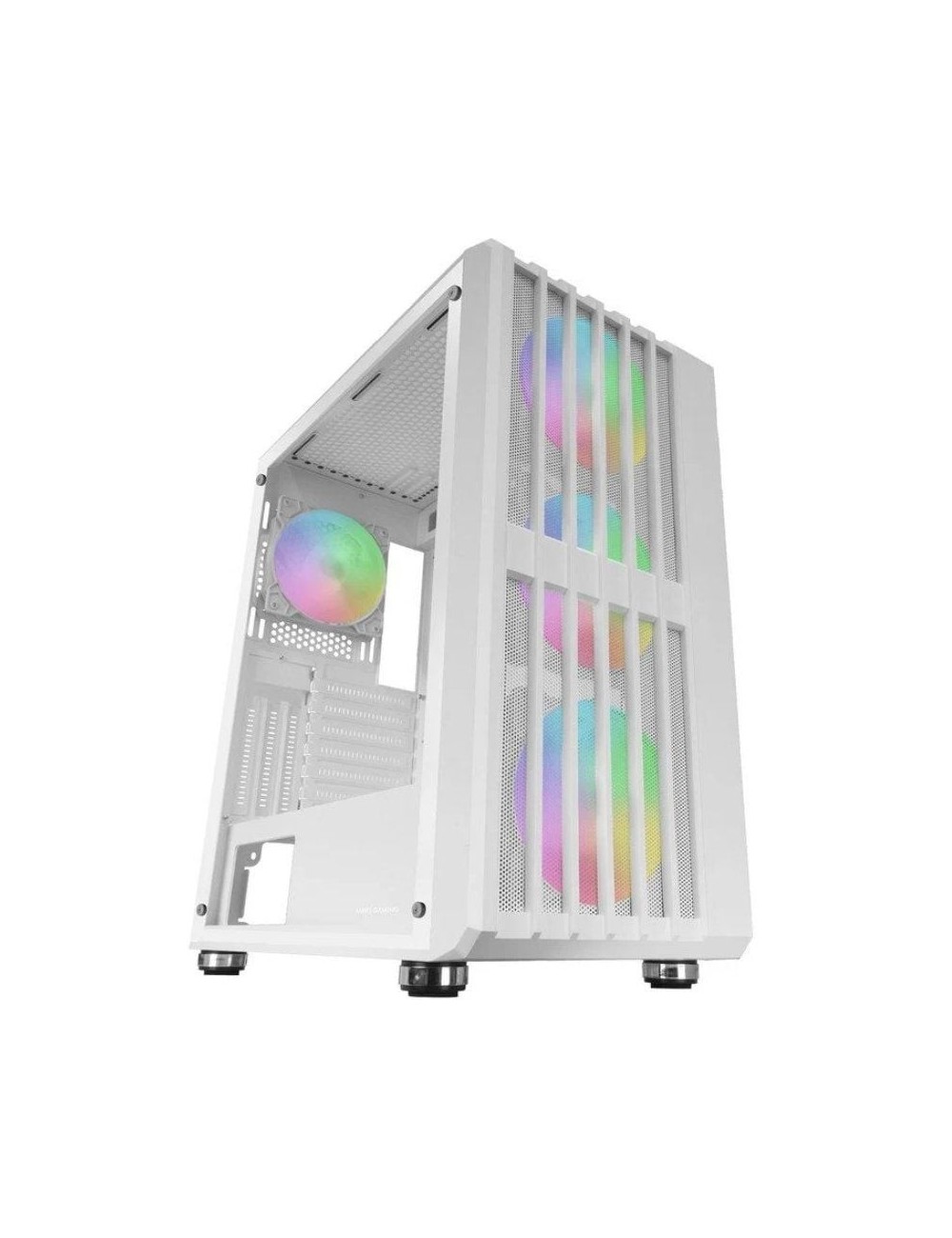 Caja Gaming Semitorre Mars Gaming MC-VAULT/ Blanca
