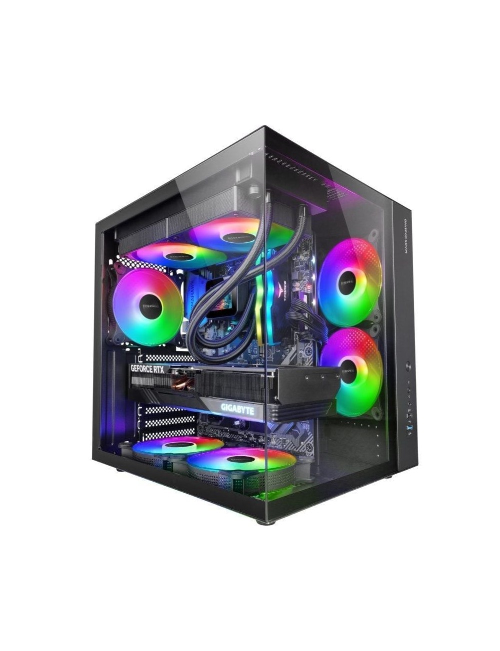 Caja Gaming Semitorre Mars Gaming MCV-ONE