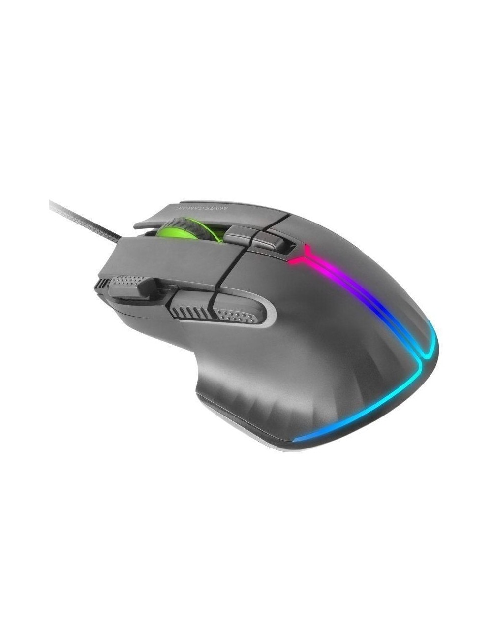 Ratón Gaming Mars Gaming MM-XT/ Hasta 12800 DPI