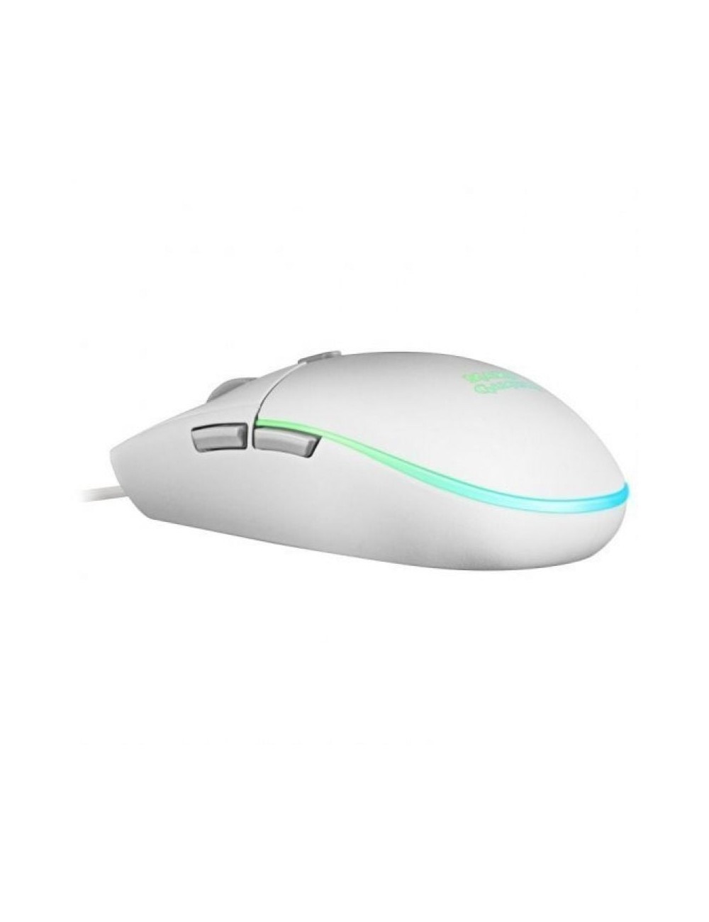 Ratón Gaming Mars Gaming MMGW/ Hasta 3200 DPI/ Blanco