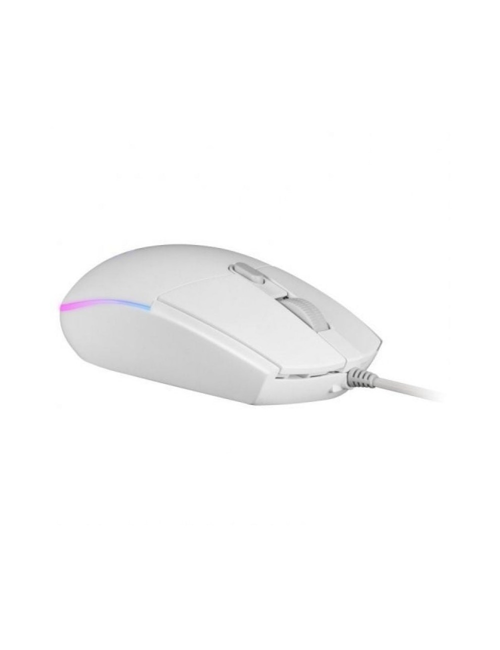 Ratón Gaming Mars Gaming MMGW/ Hasta 3200 DPI/ Blanco