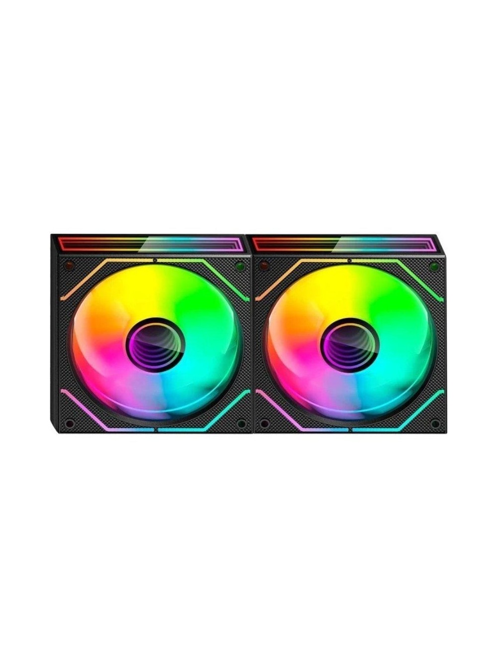 Pack 2 Ventiladores Mars Gaming MF-3DPROX2/ 12cm/ ARGB