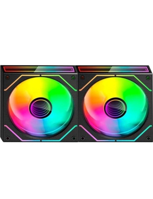 Pack 2 Ventiladores Mars Gaming MF-3DPROX2/ 12cm/ ARGB