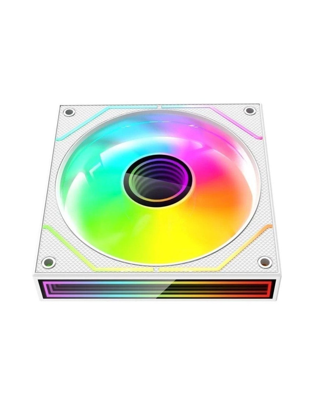 Pack 2 Ventiladores Mars Gaming MF-3DPROX2/ 12cm/ ARGB/ Blancos