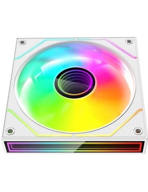 Pack 2 Ventiladores Mars Gaming MF-3DPROX2/ 12cm/ ARGB/ Blancos