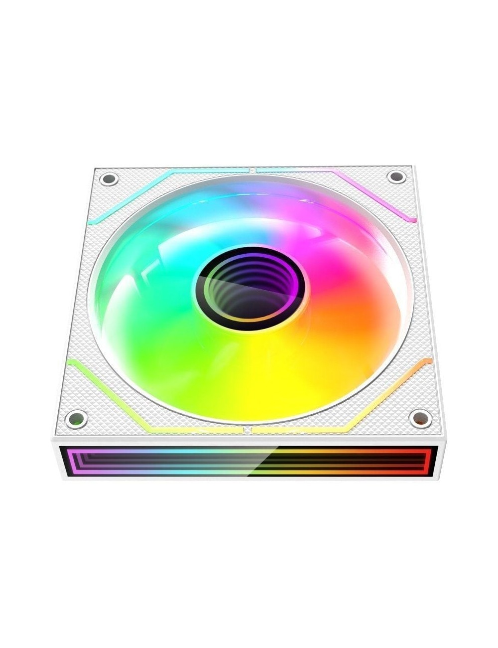 Pack 2 Ventiladores Mars Gaming MF-3DPROX2R/ 12cm/ ARGB/ Blancos