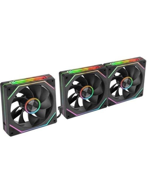 Pack 3 Ventiladores Invertidos Mars Gaming MF-LINKFINITYKIT2R/ 12cm/ ARGB