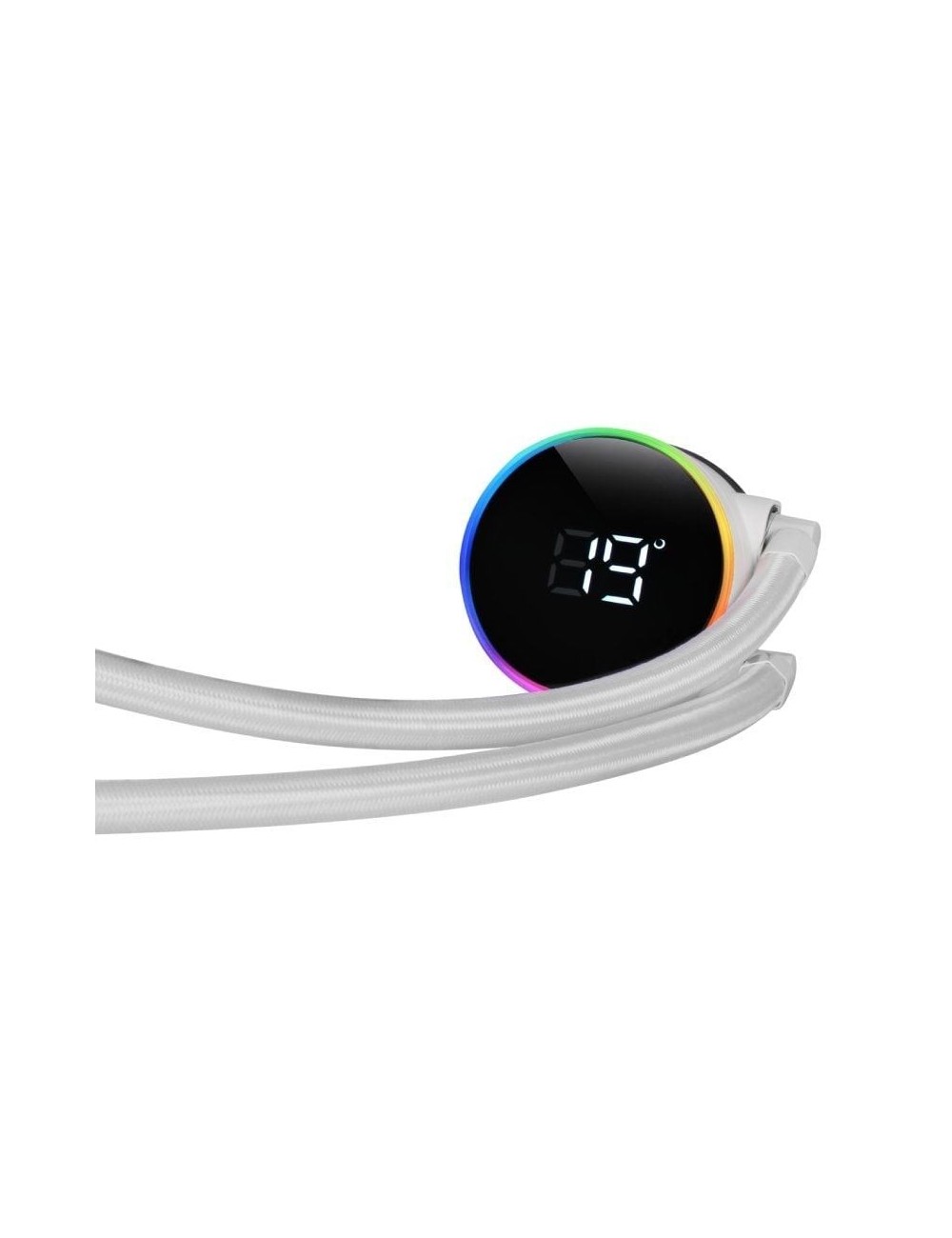 Sistema de Refrigeración Líquida Mars Gaming ML-LCD240/ Blanco