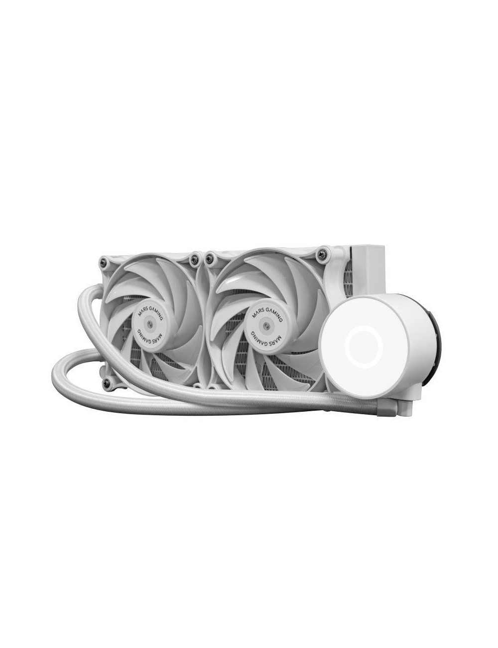 Sistema de Refrigeración Líquida Mars Gaming ML-PRO240W/ Blanco