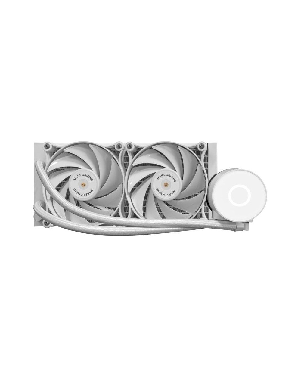 Sistema de Refrigeración Líquida Mars Gaming ML-PRO240W/ Blanco