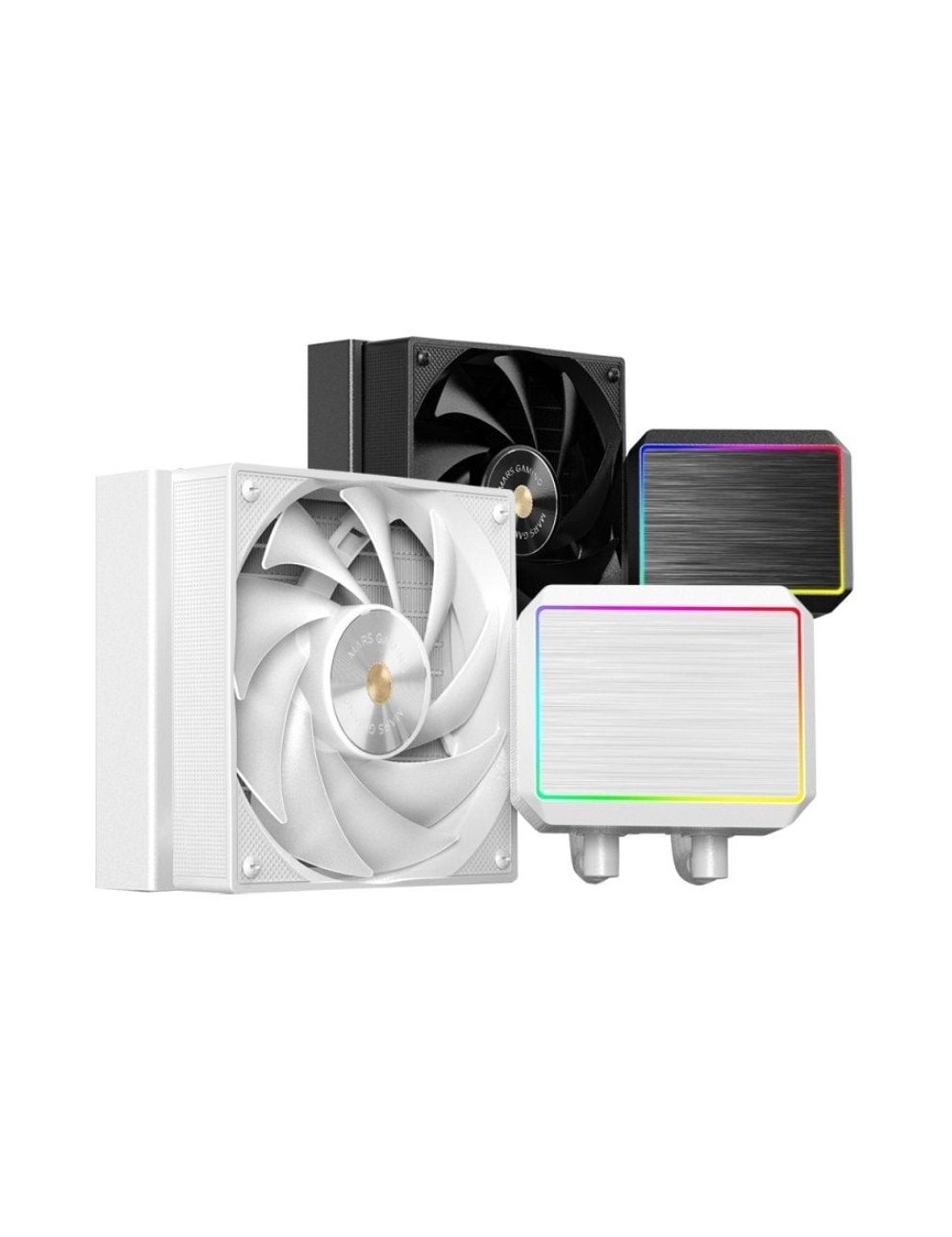 Sistema de Refrigeración Líquida Mars Gaming ML-PROII120/ Blanca