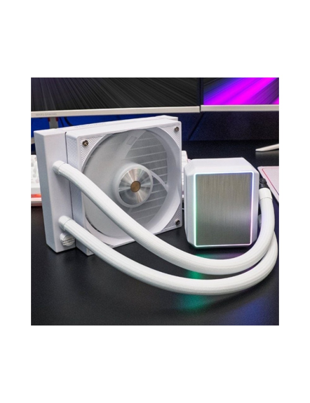 Sistema de Refrigeración Líquida Mars Gaming ML-PROII120/ Blanca