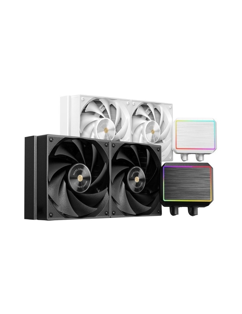 Sistema de Refrigeración Líquida Mars Gaming ML-PROII240/ Negro