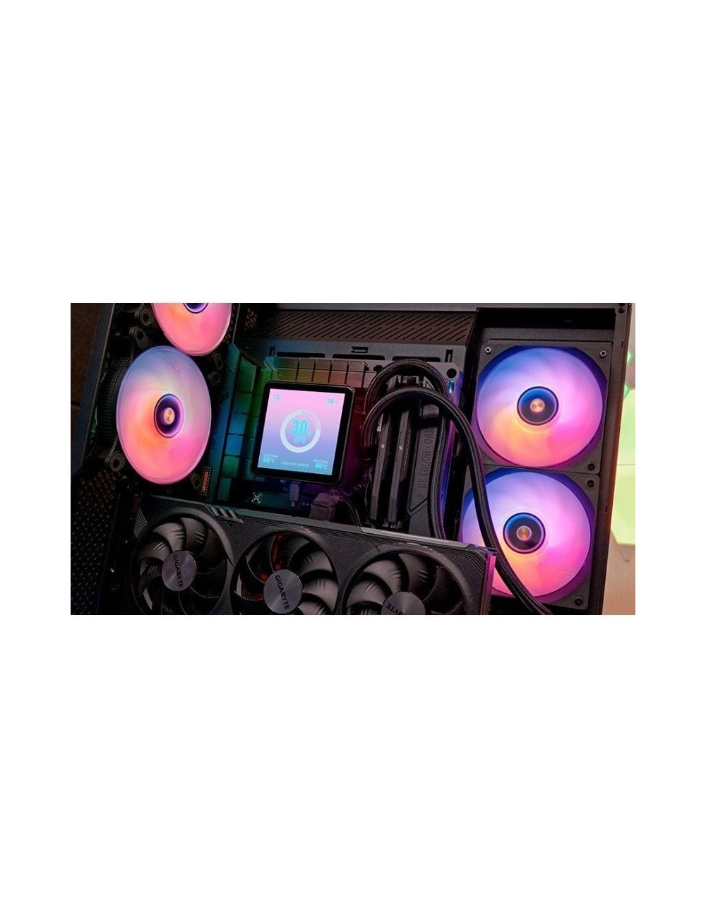 Sistema de Refrigeración Líquida Mars Gaming ML-VISIONPRO240/ Negro