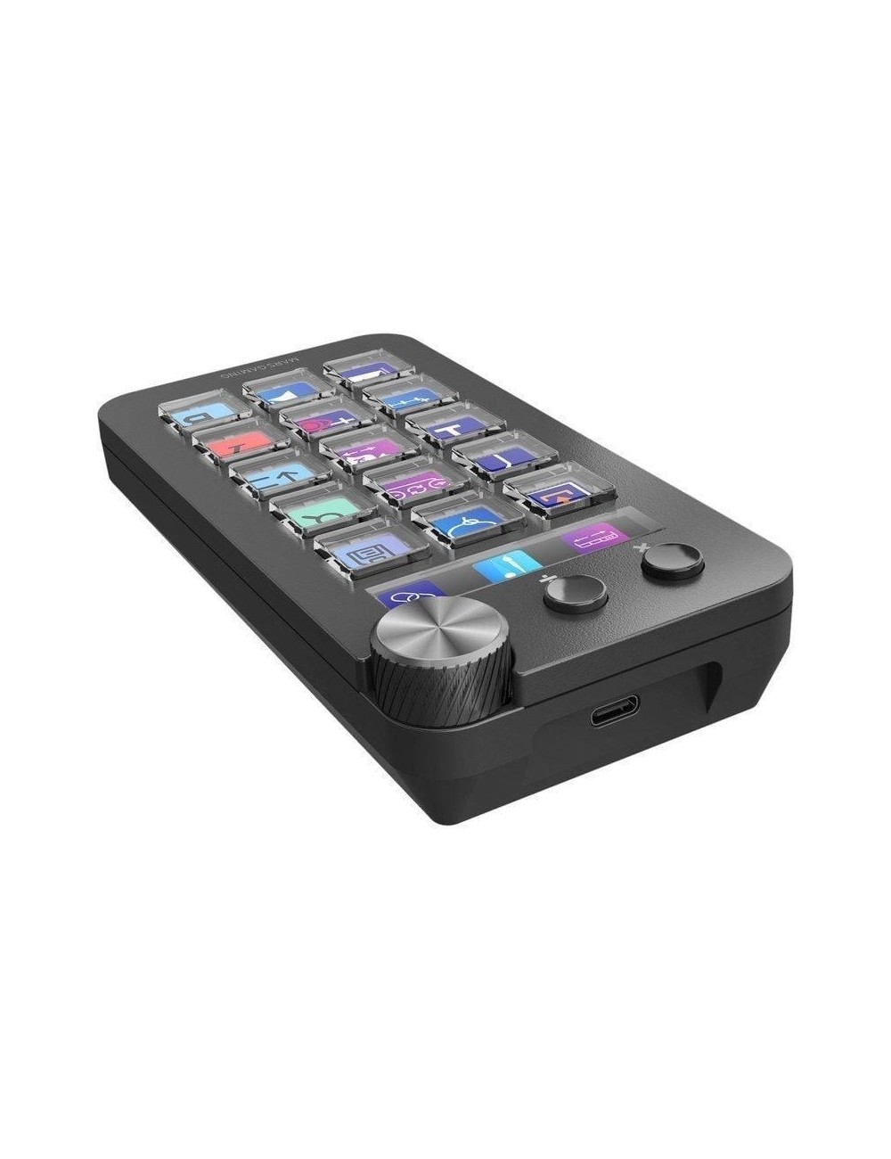 Control Deck Mars Gaming MSD-NEO/ 15 Teclas LCD/ 1 Rueda/ 2 Botones/ Negro