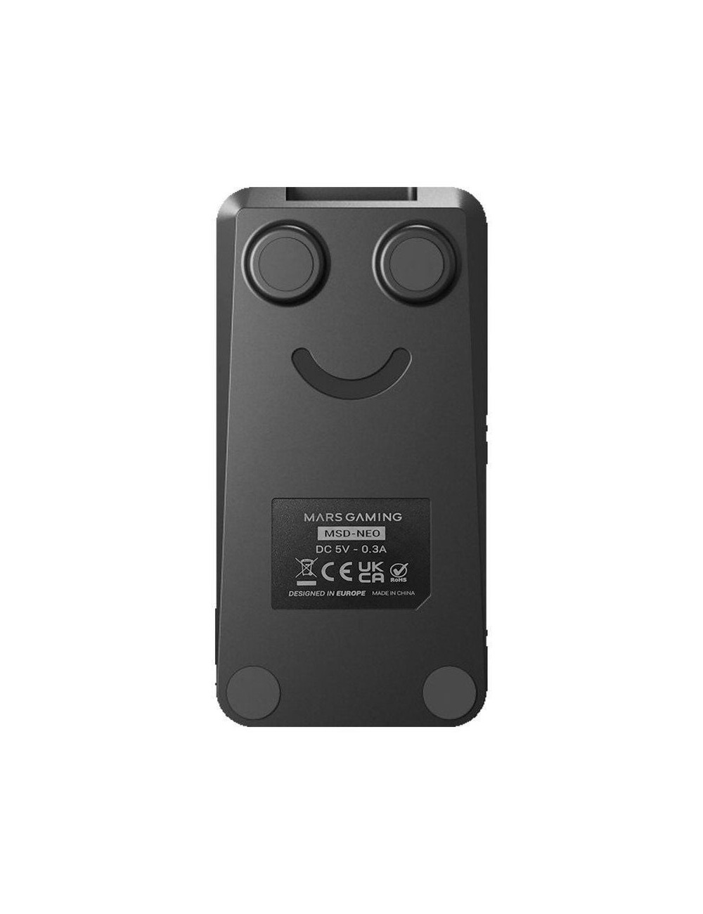 Control Deck Mars Gaming MSD-NEO/ 15 Teclas LCD/ 1 Rueda/ 2 Botones/ Negro