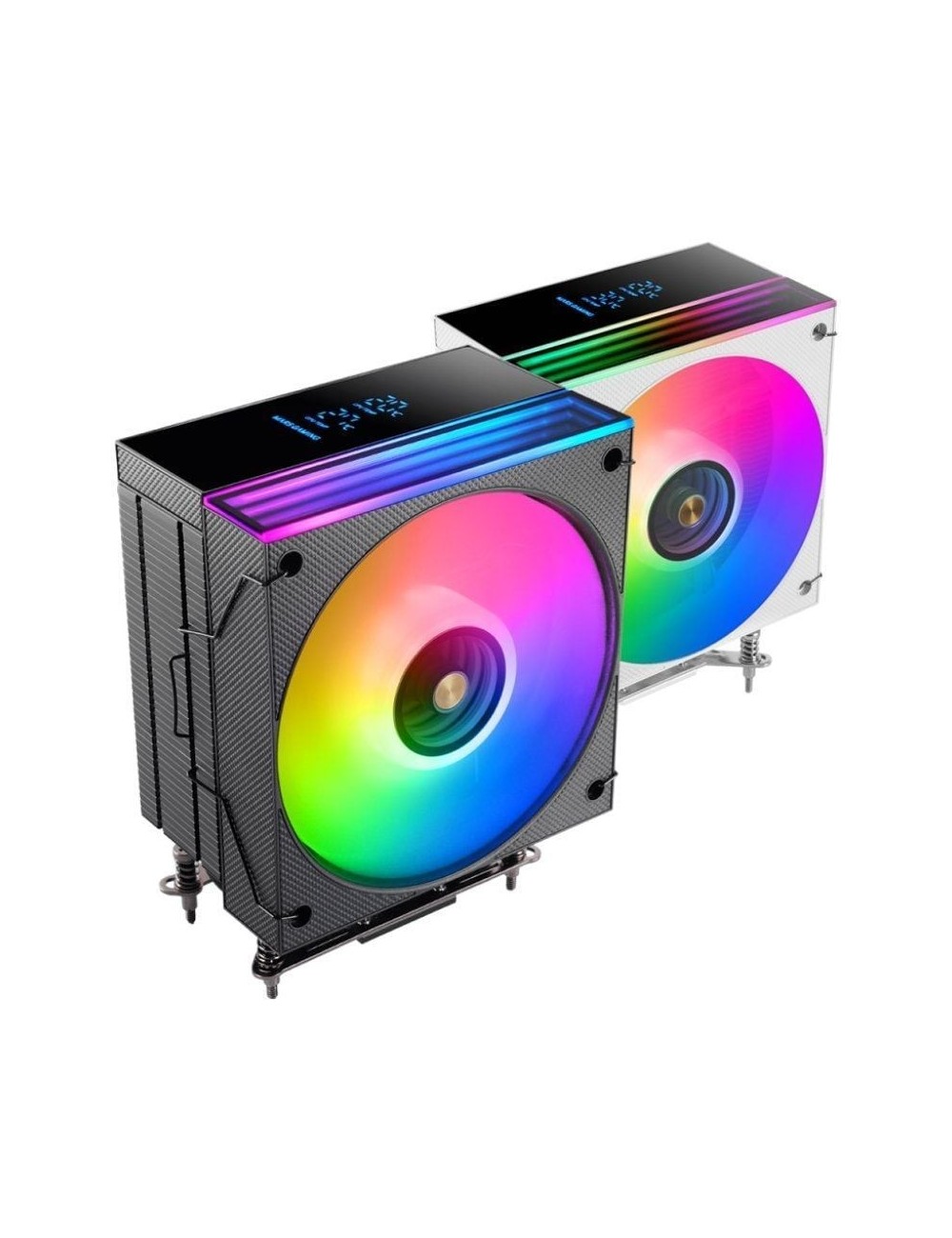Ventilador con Disipador Mars Gaming MCPU-LCD/ 12cm