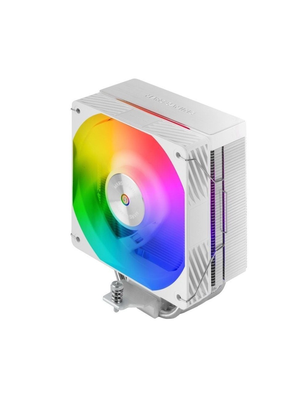 Ventilador con Disipador Mars Gaming MCPU-X4ARGB/ 12cm/ Blanco