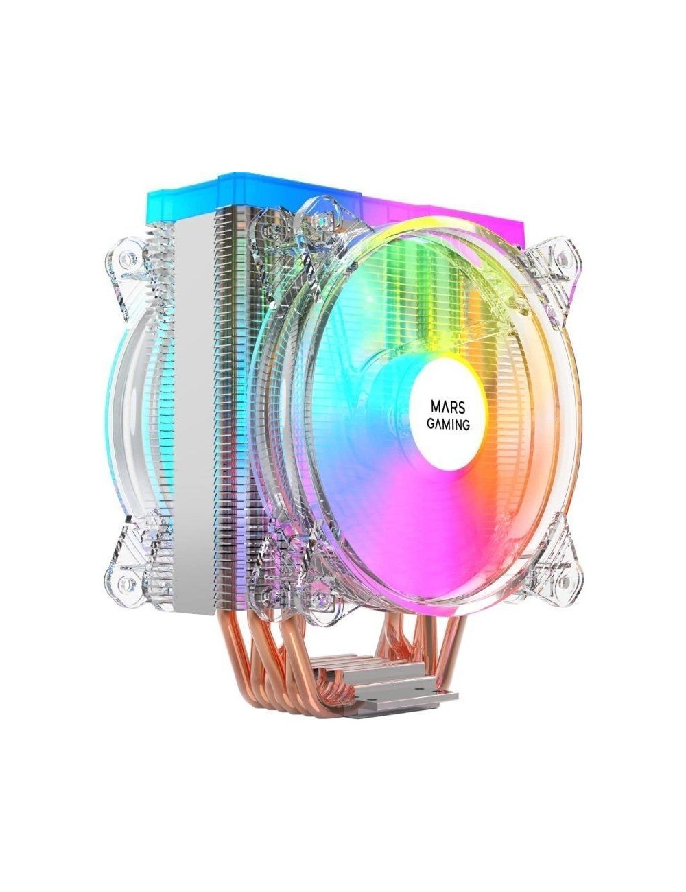 Ventilador con Disipador Mars Gaming MCPU66/ 12cm
