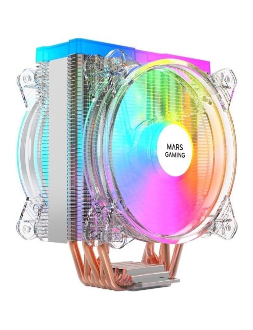 Ventilador con Disipador Mars Gaming MCPU66/ 12cm