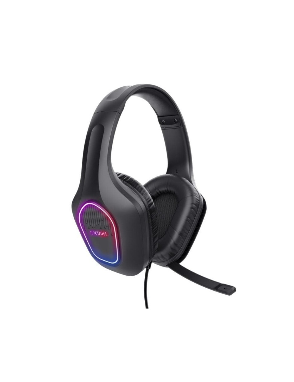 Auriculares Gaming con Micrófono Trust Gaming GXT 416 Zirox/ Jack 3.5/USB Negros