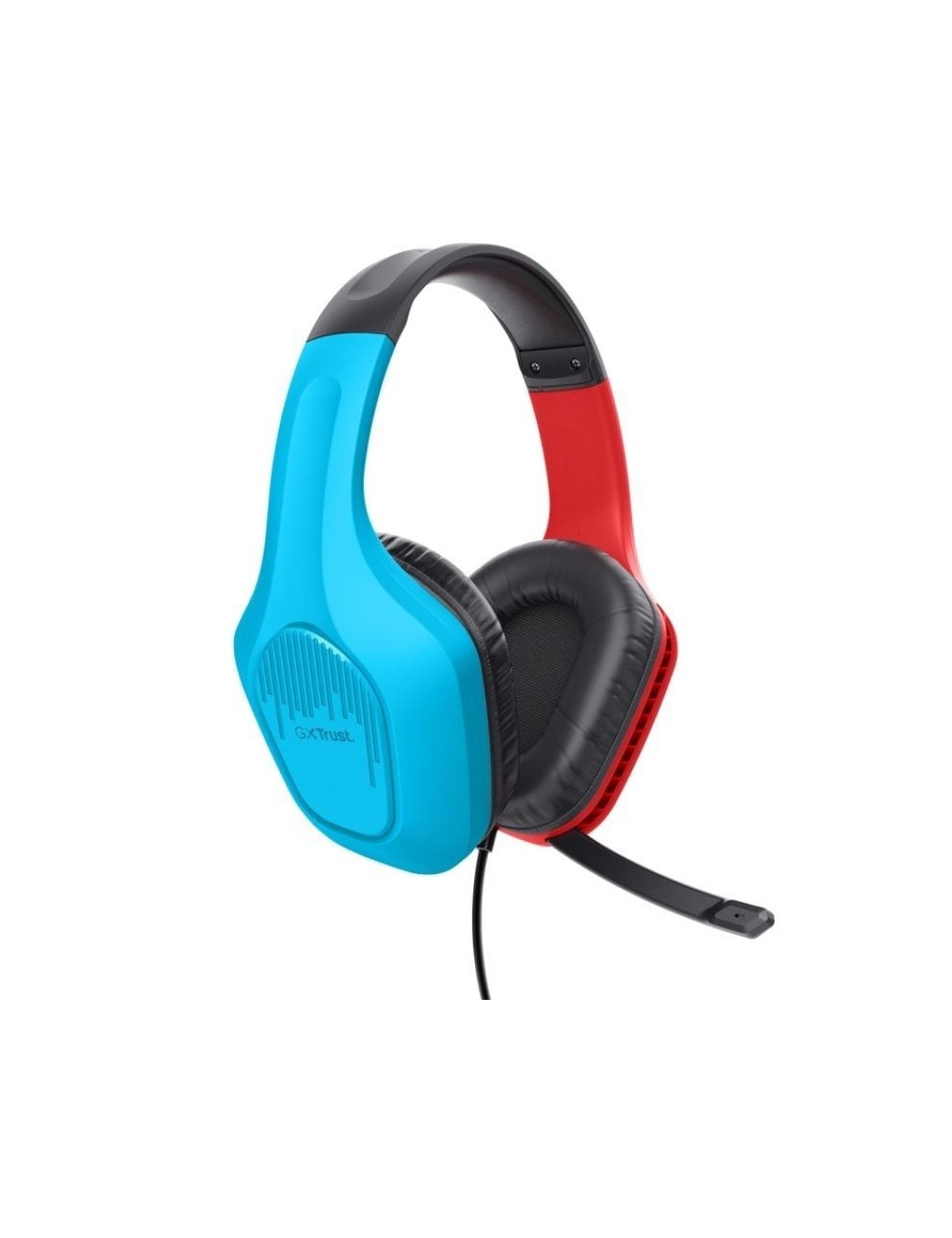 Auriculares Gaming con Micrófono Trust Gaming GXT 416S Zirox/ Jack 3.5/ Azules y Rojos