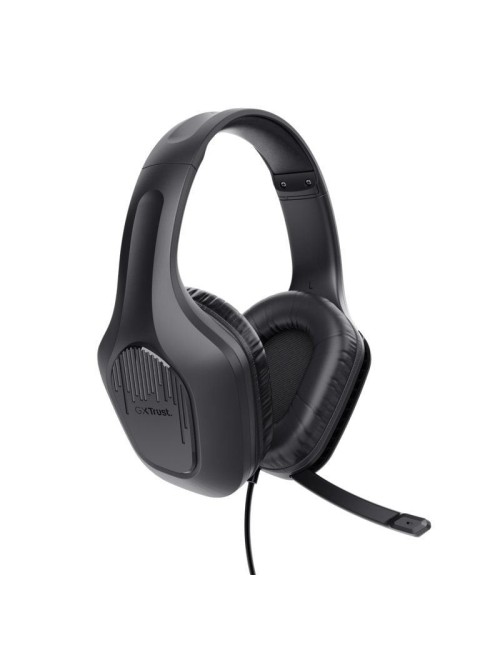 Auriculares Gaming con Micrófono Trust Gaming GXT 415 Zirox/ Jack 3.5/ Negros