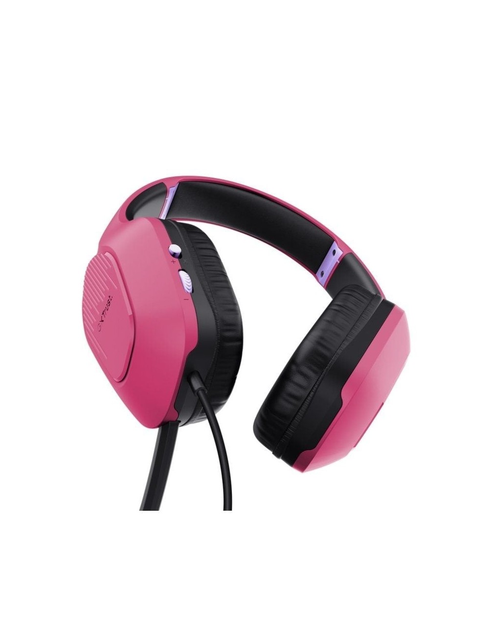 Auriculares Gaming con Micrófono Trust Gaming GXT 415 Zirox/ Jack 3.5/ Rosas