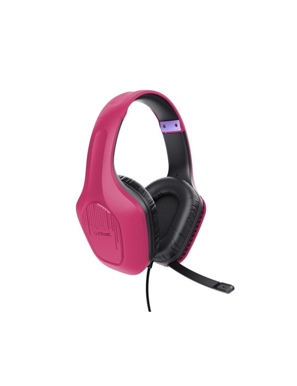 Auriculares Gaming con Micrófono Trust Gaming GXT 415 Zirox/ Jack 3.5/ Rosas