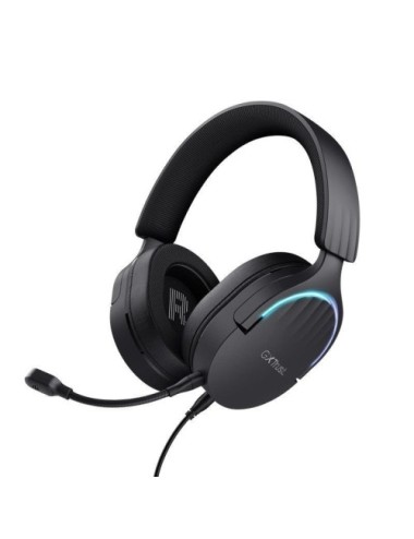 Auriculares Gaming con Micrófono Trust Gaming GXT 490 Fayzo/ USB 2.0/ Negros
