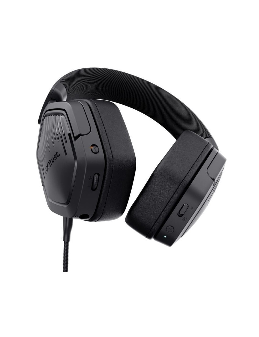 Auriculares Gaming Inalámbricos con Micrófono Trust Gaming GXT 493PS Carus PS5/ Jack 3.5/ Bluetooth/ Negros