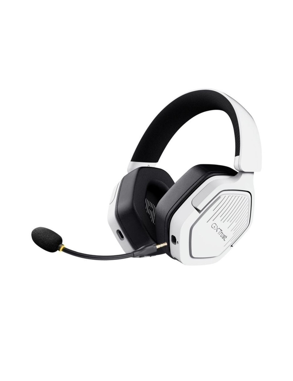 Auriculares Gaming Inalámbricos con Micrófono Trust Gaming GXT 493PS Carus PS5/ Jack 3.5/ Bluetooth/ Blancos