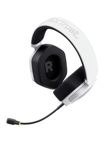 Auriculares Gaming Inalámbricos con Micrófono Trust Gaming GXT 493PS Carus PS5/ Jack 3.5/ Bluetooth/ Blancos