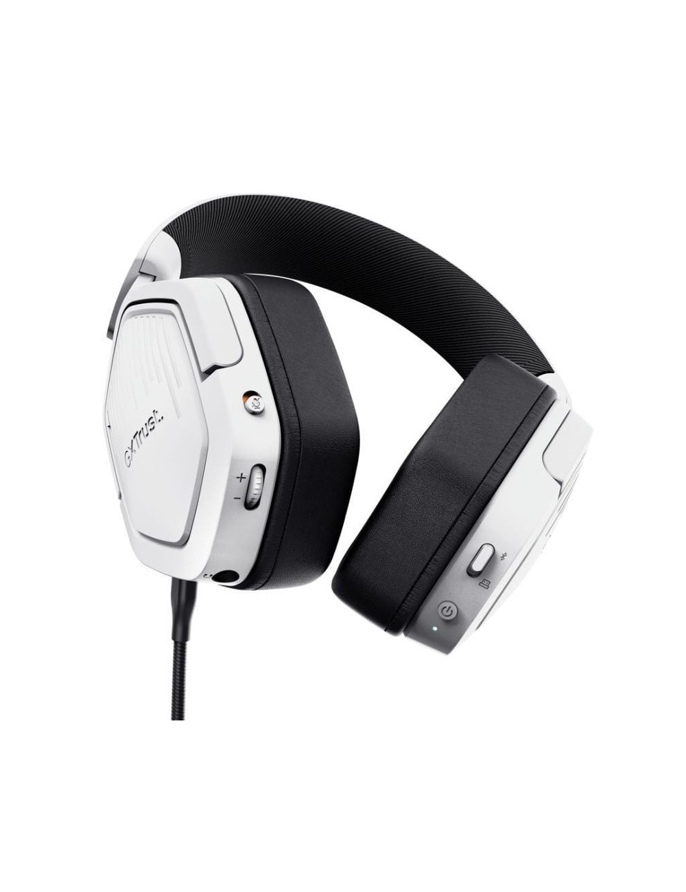 Auriculares Gaming Inalámbricos con Micrófono Trust Gaming GXT 493PS Carus PS5/ Jack 3.5/ Bluetooth/ Blancos