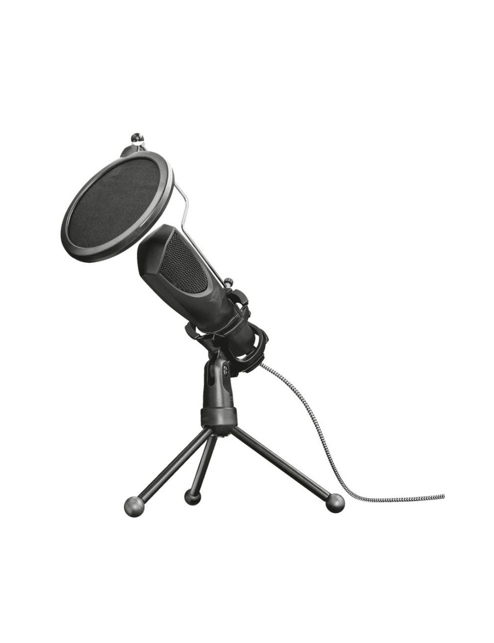 Micrófono Trust Gaming GXT 232 Mantis/ USB/ Negro