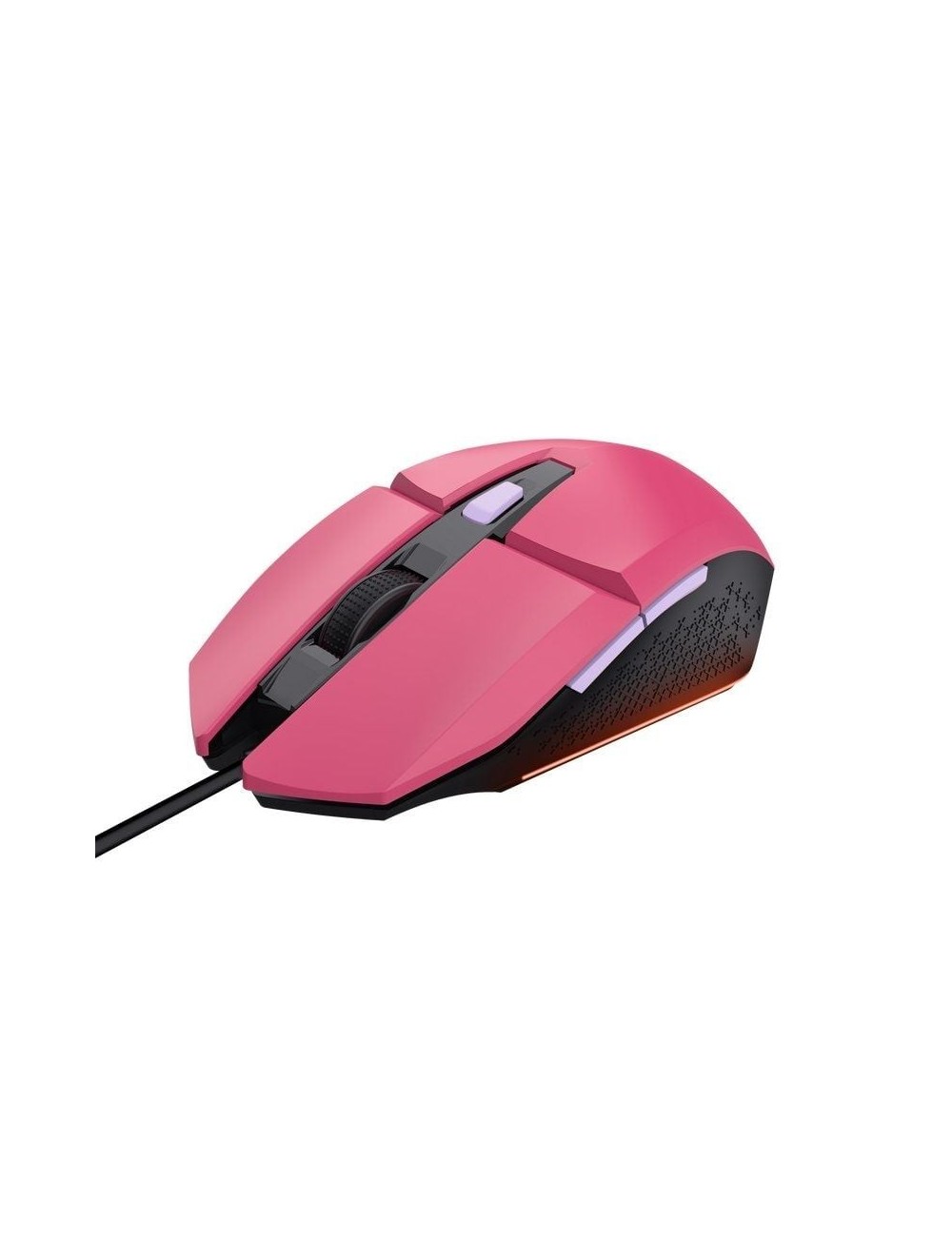 Ratón Gaming Trust Gaming GXT 109 Felox/ Hasta 6400 DPI/ Rosa