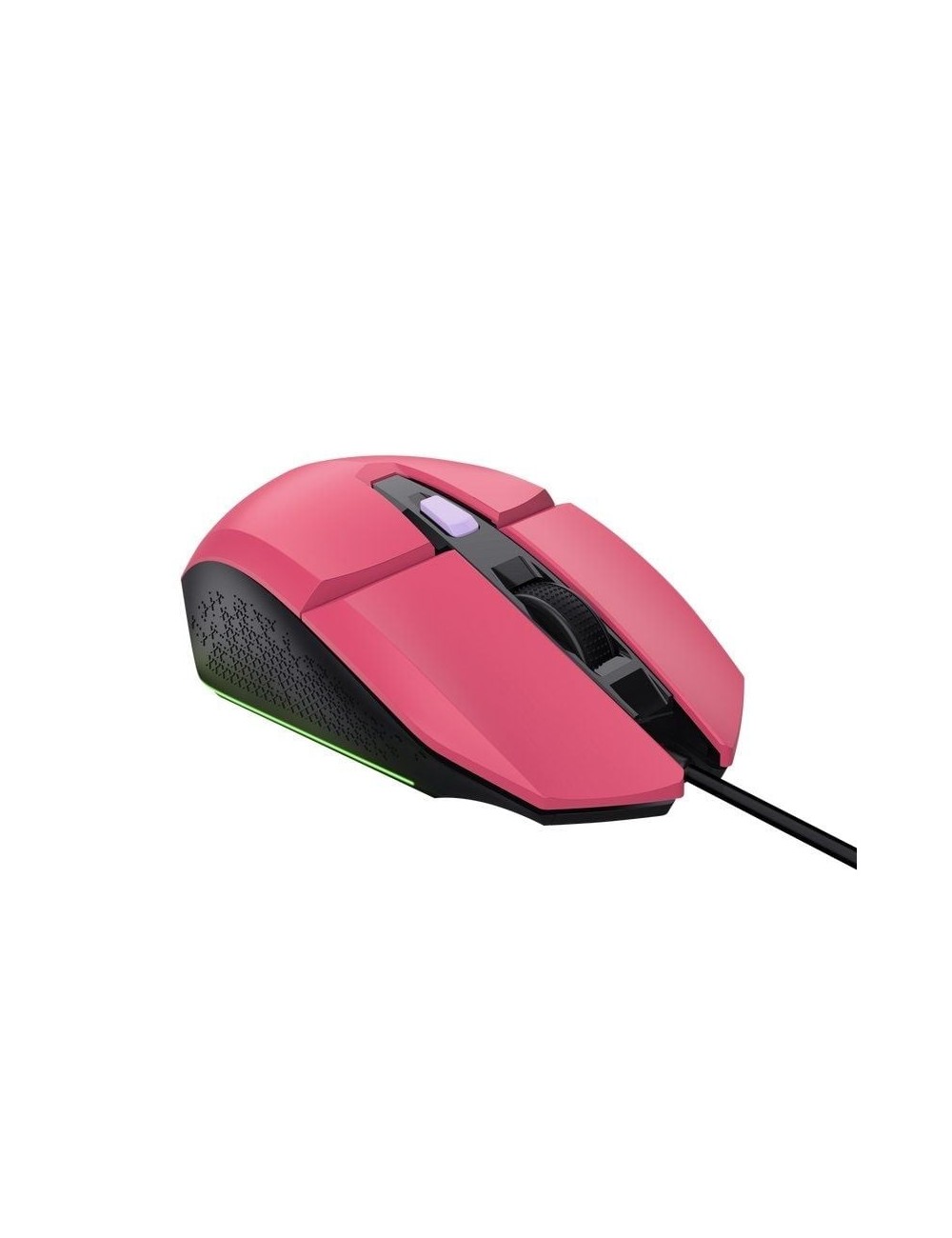 Ratón Gaming Trust Gaming GXT 109 Felox/ Hasta 6400 DPI/ Rosa