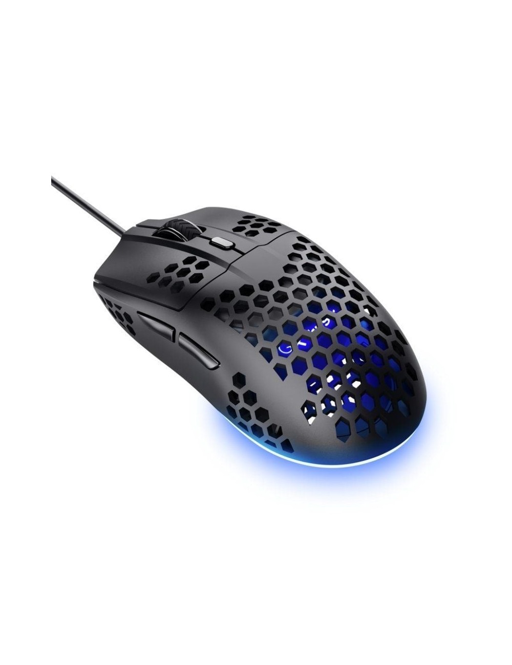 Ratón Gaming Trust Gaming GXT 929 Helox/ Hasta 6400 DPI/ Negro