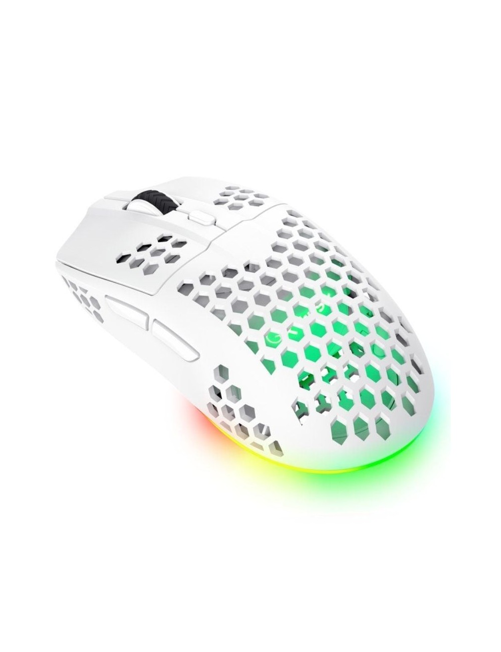 Ratón Gaming Inalámbrico Trust Gaming GXT 929 Helox/ Batería recargable/ Hasta 4800 DPI/ Blanco