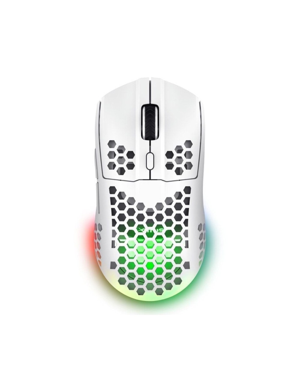 Ratón Gaming Inalámbrico Trust Gaming GXT 929 Helox/ Batería recargable/ Hasta 4800 DPI/ Blanco