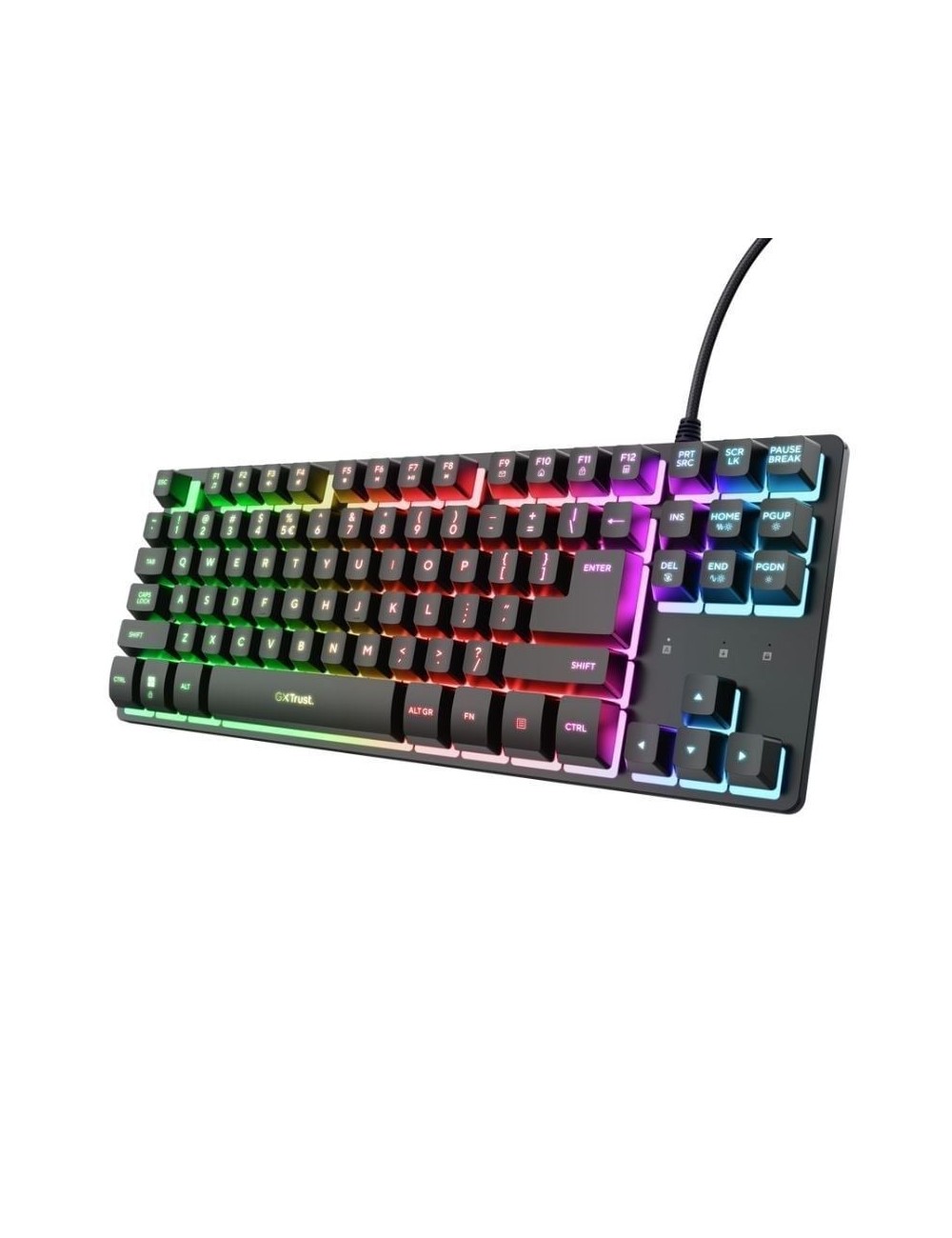 Teclado Gaming Mecánico Trust Gaming GXT 833 Thado TKL 25888