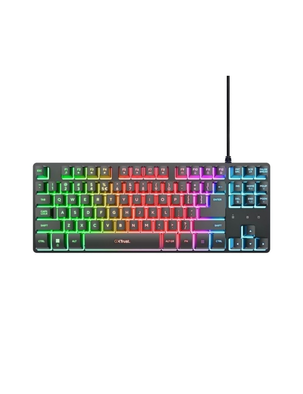 Teclado Gaming Mecánico Trust Gaming GXT 833 Thado TKL 25888