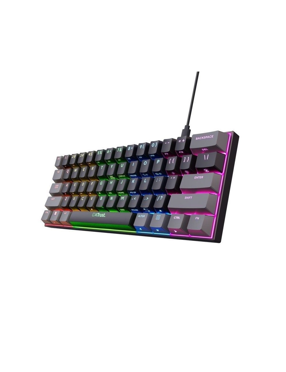 Teclado Gaming Mecánico Trust Gaming GXT 867 Acira