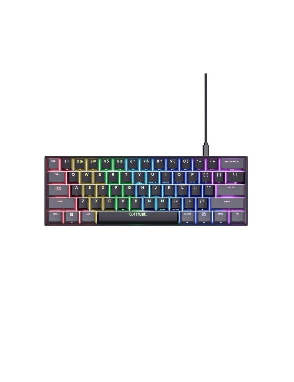 Teclado Gaming Mecánico Trust Gaming GXT 867 Acira
