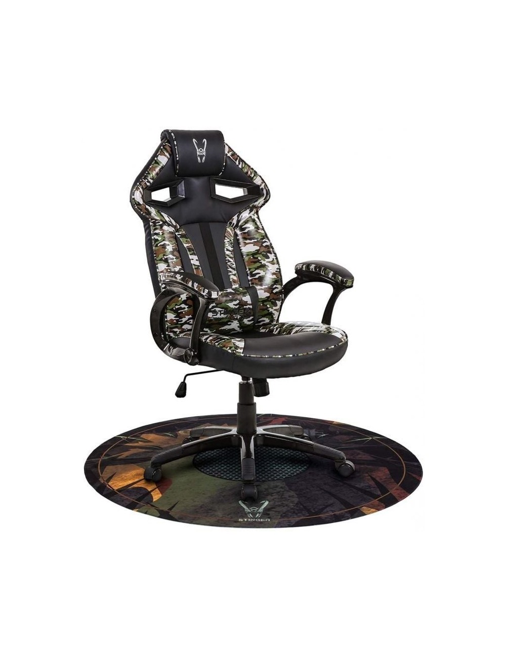 Alfombra Gaming Woxter Stinger Floorpad/ Camuflaje