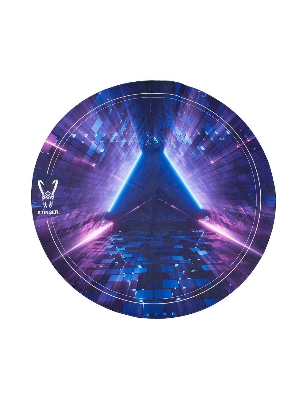 Alfombra Gaming Woxter Stinger Floorpad FUTURE/ Púrpura